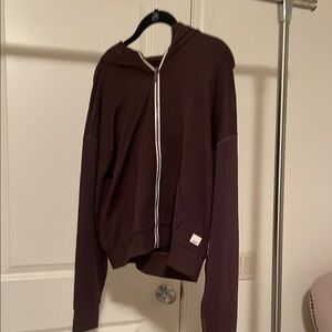 Vuori Dark Brown Hoodie
